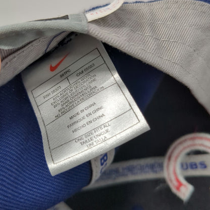 Chicago Cubs MLB Nike Baseball Cap Blue One Size Strapback Gray Underbrim