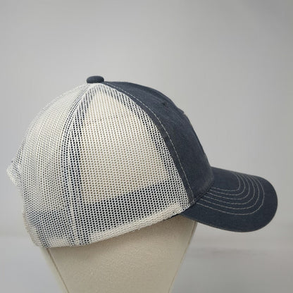 Town Talk Trucker Hat Blue One Size Mesh Snapback Hillcrest Country Club Golf