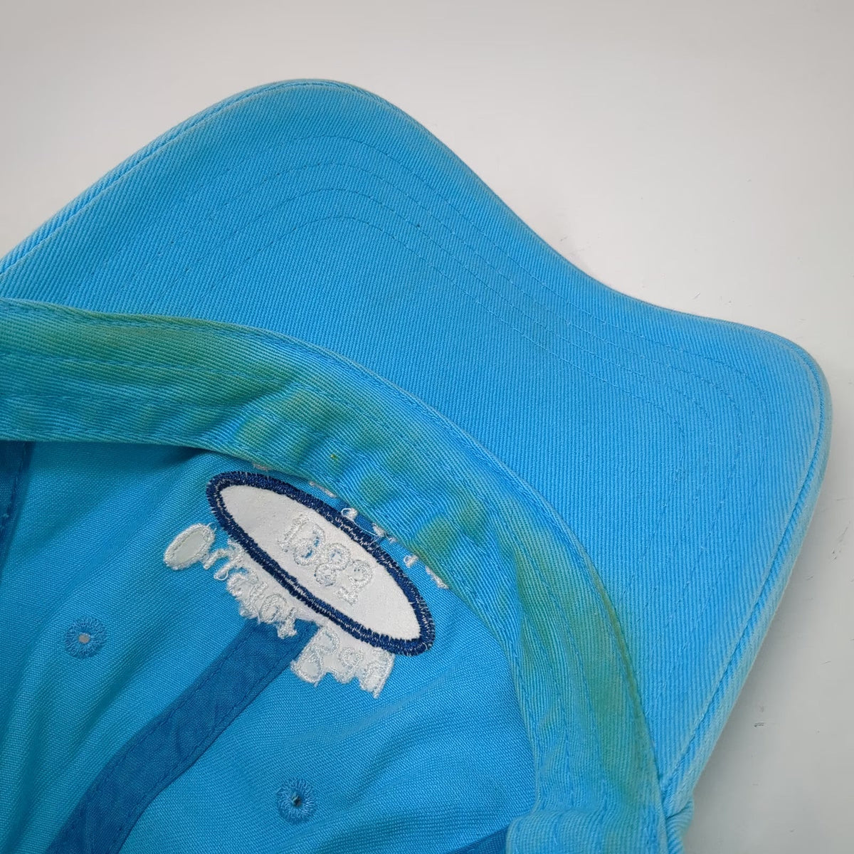 Imperial Baseball Cap Blue White One Size Oyster Bay Golf Links Strapback Hat