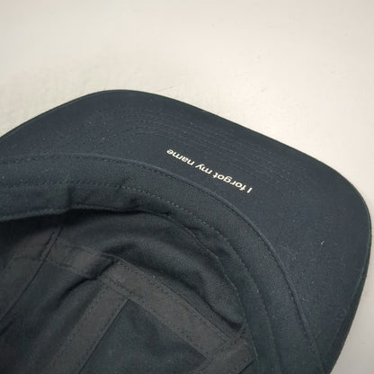 Black Crows 5 Panel Hat One Size Under Brim I Forgot My Name Graphic Side Logo