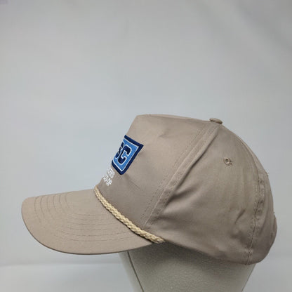 PSC Producers Supply Co-Op Slideback Rope Hat Tan OSFA Adjustable