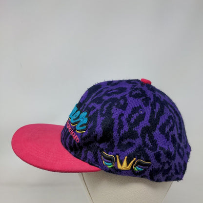 Super Massive Bound Snapback Hat Purple Colorful 2012 Adjustable