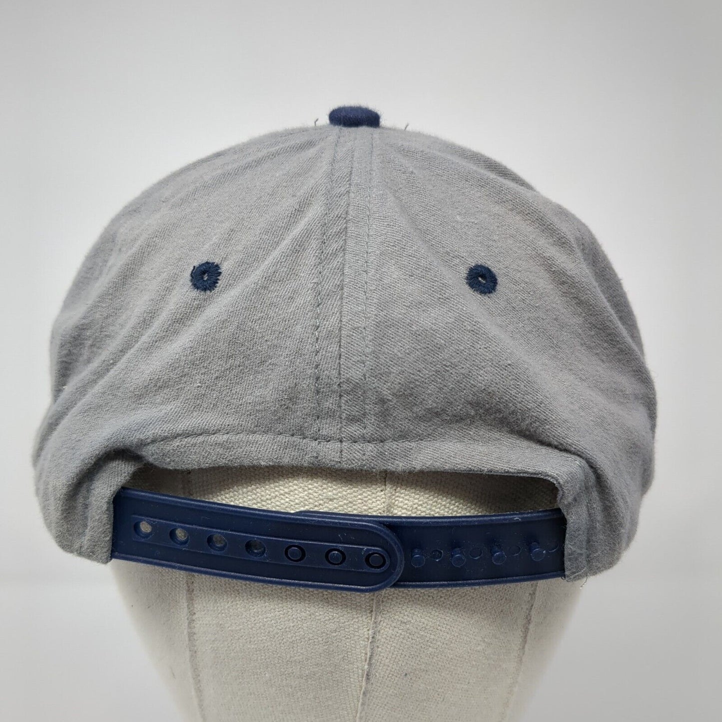 Busch Light Snapback Hat Gray One Size Embroidered Quake City Caps