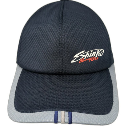 Shinko Motorcycle Tires Blue One Size Baseball Cap Mesh Performance Logo Hat