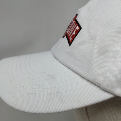 All 4 One McLane Slideback Hat White One Size Embroidered Adjustable