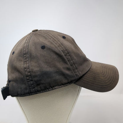 Nike Baseball Cap Black One Size Swoosh Just Do It Slideback Faded Cotton Hat