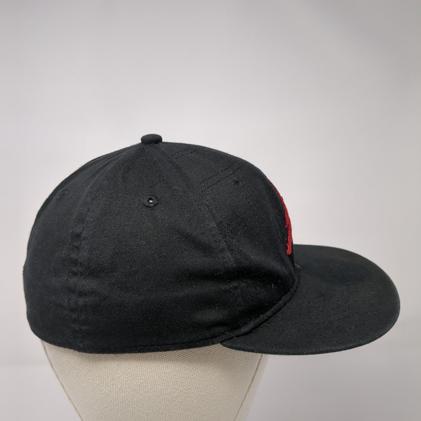 Jordan Jumpman Fitted Hat Black Youth One Size Embroidered 6 Panel