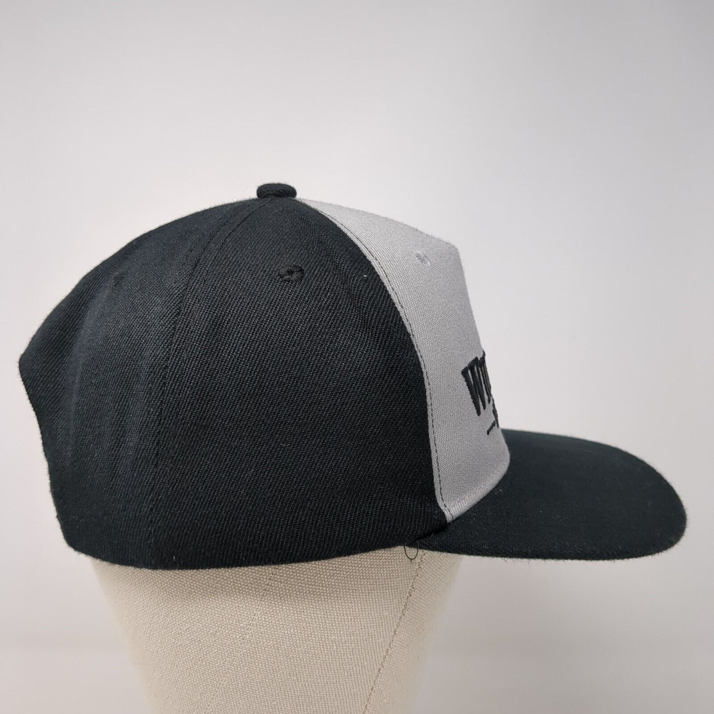 Wild Turkey Distilling Co Snapback Hat Black One Size Adjustable