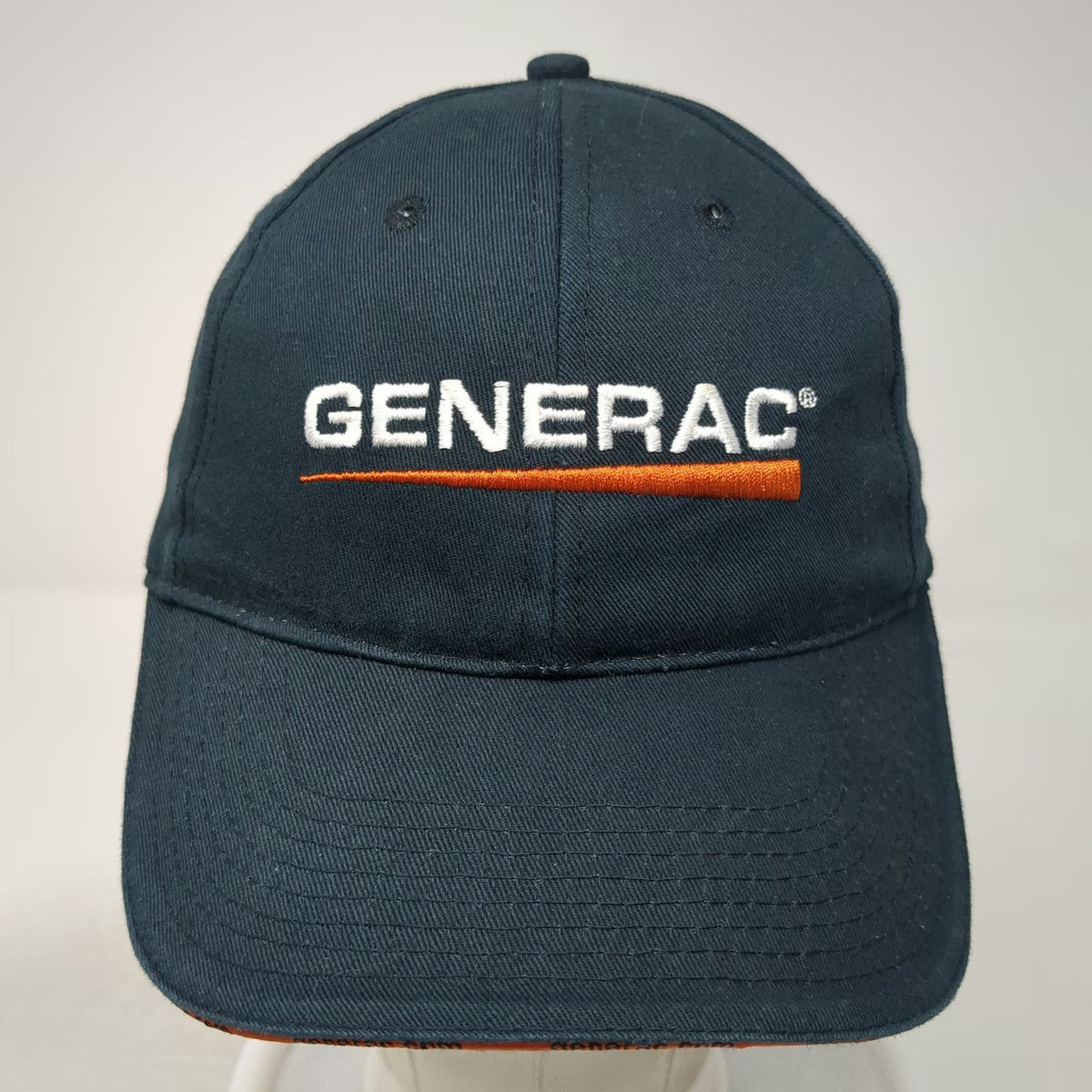 Generac Baseball Cap Blue One Size Strapback Logo Embroidered Power Systems Hat