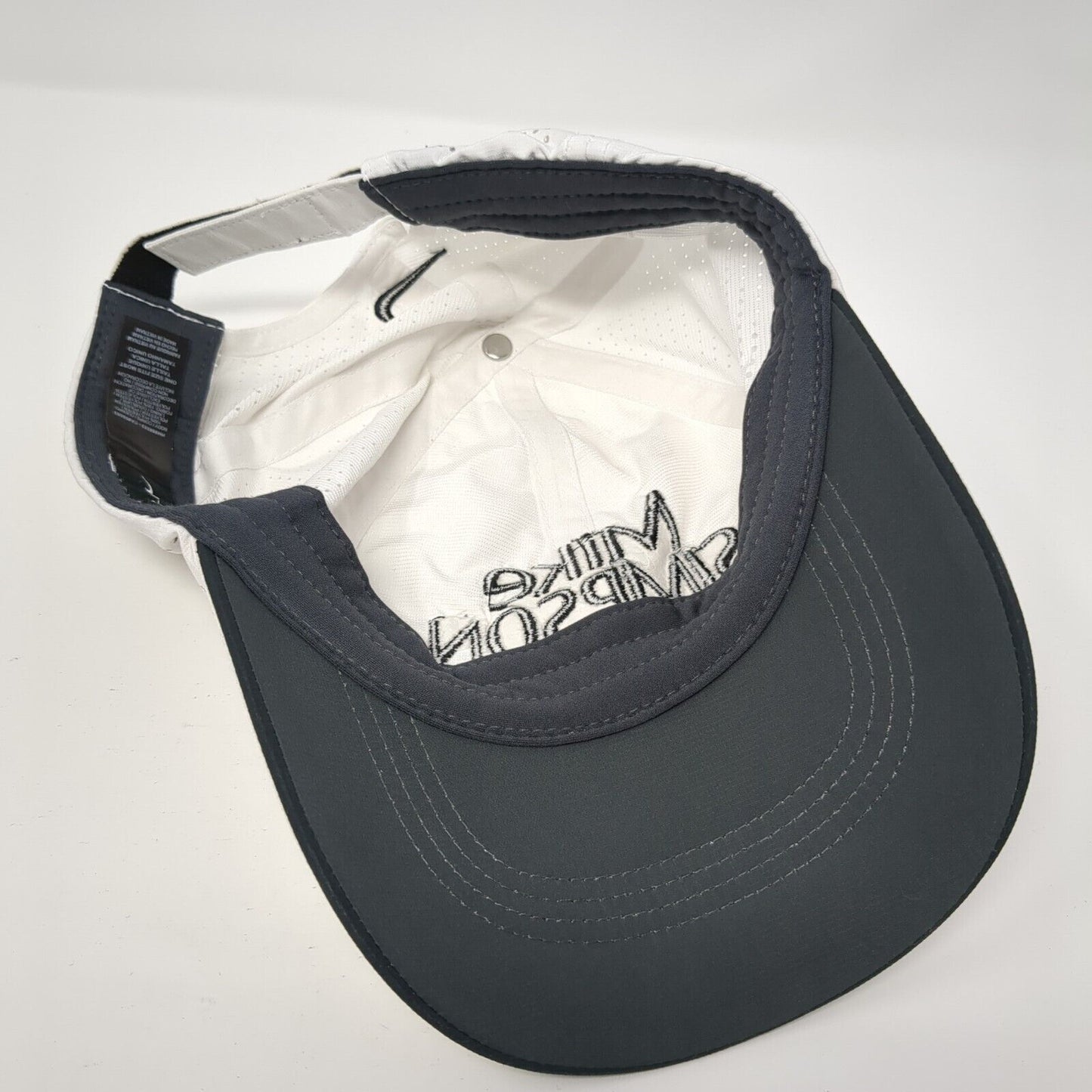 Mike Simpson Idaho's Congressman Strapback Golf Hat White OS Adjustable Nike