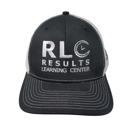 RLC Results Learning Center Snapback Trucker Hat Black One Size Richardson