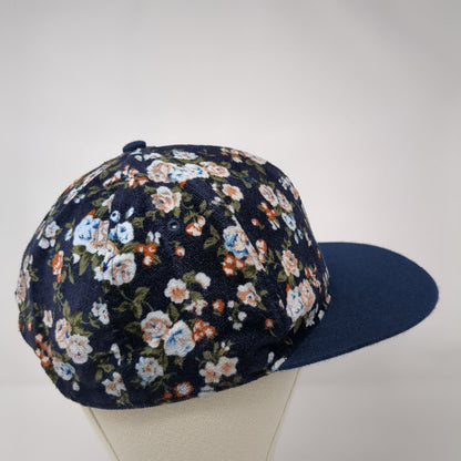 HongDing Snapback Floral Hat Multicolor OSFA Embroidered Logo Super Crew