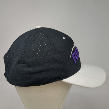 Nike Baseball Cap Black OSFM Rocky Grizzlies Football Purple White Dri-FIT Hat
