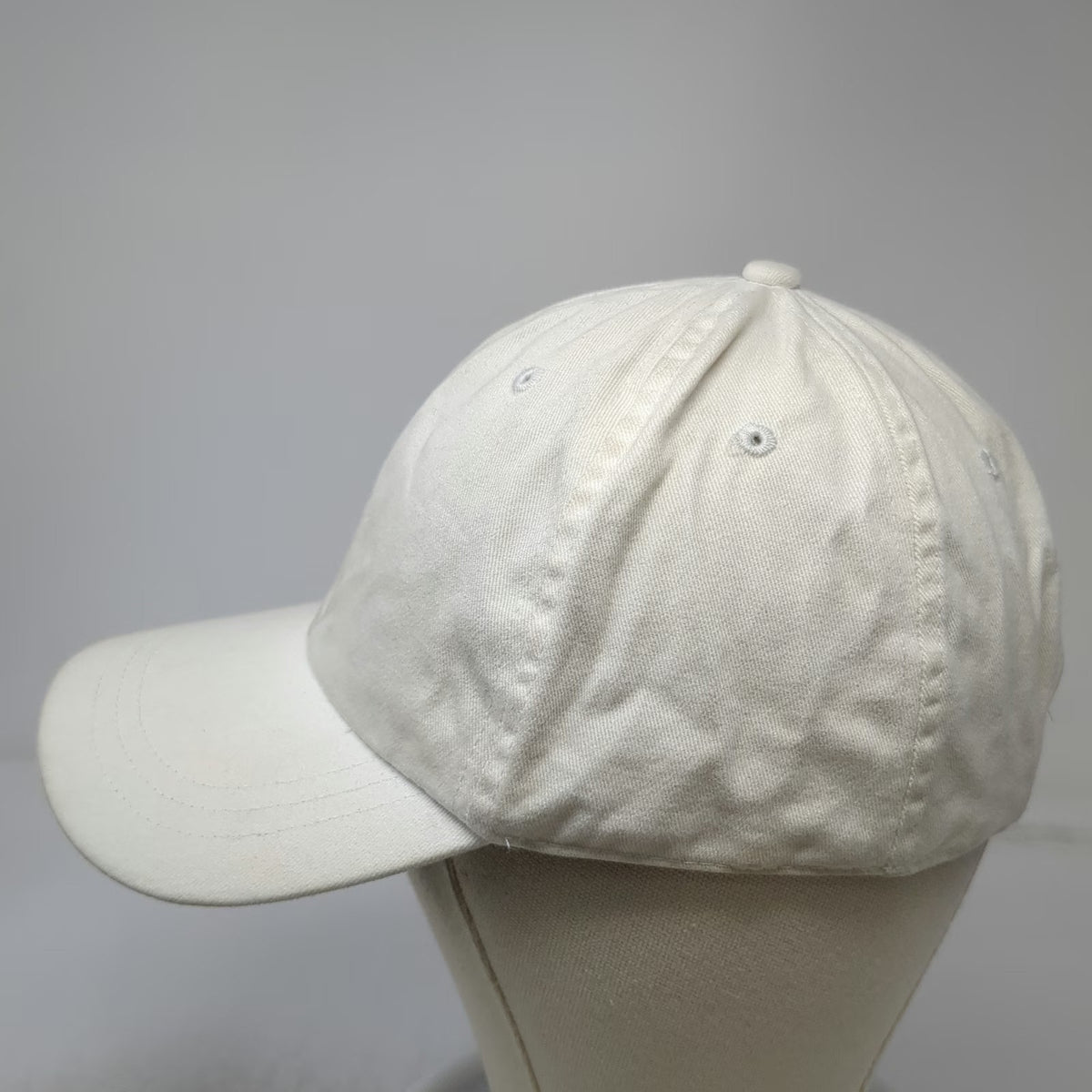 Route 66 Baseball Cap White One Size Adjustable Slideback Curved Brim Blank Hat