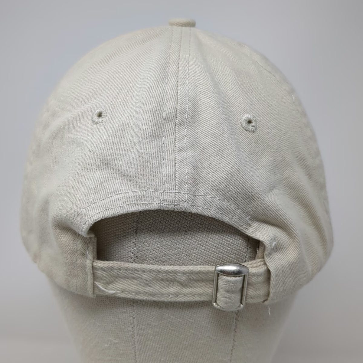 Subaru Logo Baseball Cap Beige One Size Embroidered Adjustable Slideback Hat