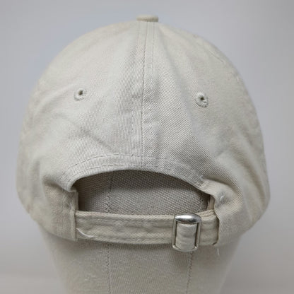 Subaru Logo Baseball Cap Beige One Size Embroidered Adjustable Slideback Hat