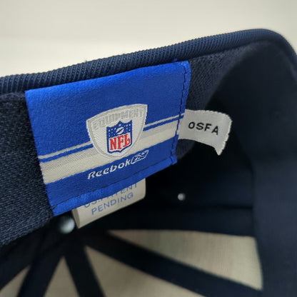 Reebok New England Patriots NFL Cap Blue White Red One Size NFL Shield Stars