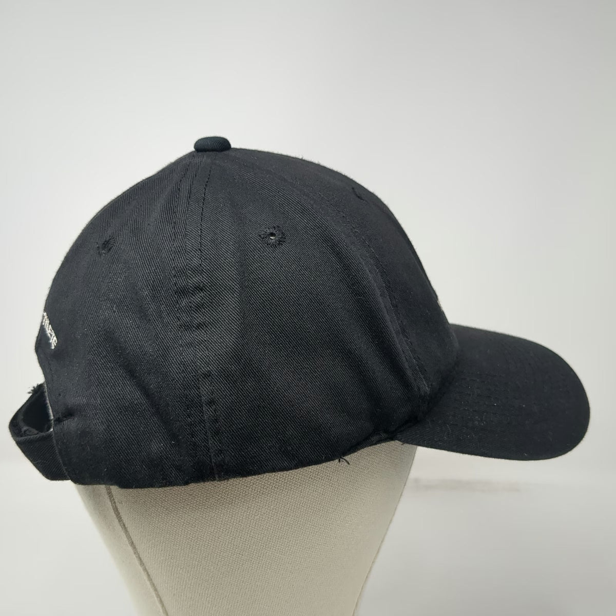 AJM Baseball Cap Black OS Move Safe Industrial Athlete Strapback Hat Adjustable