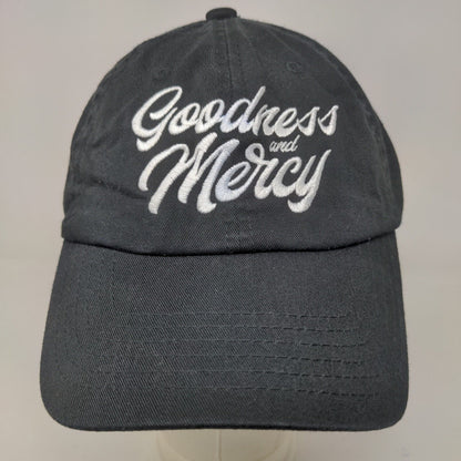 USA Premium Headwear Men's Slideback Hat Black OSFA Goodness & Mercy Logo