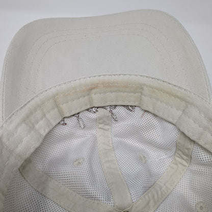 Aloha Slideback Baseball Cap Beige One Size Adjustable Embroidered Adams