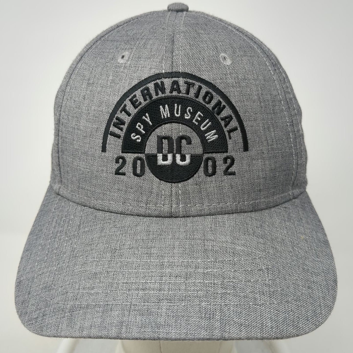 ACE USA Baseball Cap Gray One Size International Spy Museum DC Strapback Hat