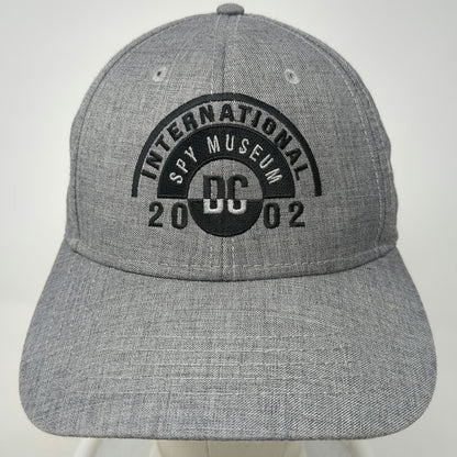 ACE USA Baseball Cap Gray One Size International Spy Museum DC Strapback Hat