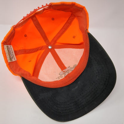 Remington Country Snapback Hat Orange OS Adjustable Embroidered Outdoor Cap