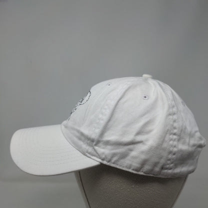 Puerto Rico Slideback Hat White OSFA Newhattan Rhinestone Bling