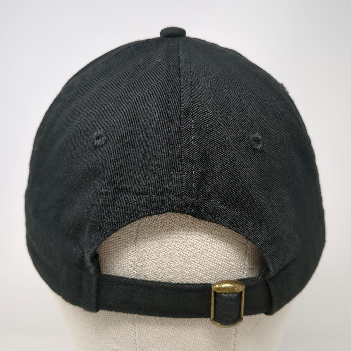 Baseball Cap Black Adjustable Slideback Western States CAT Logo Caterpillar Hat