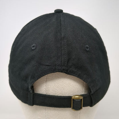 Baseball Cap Black Adjustable Slideback Western States CAT Logo Caterpillar Hat