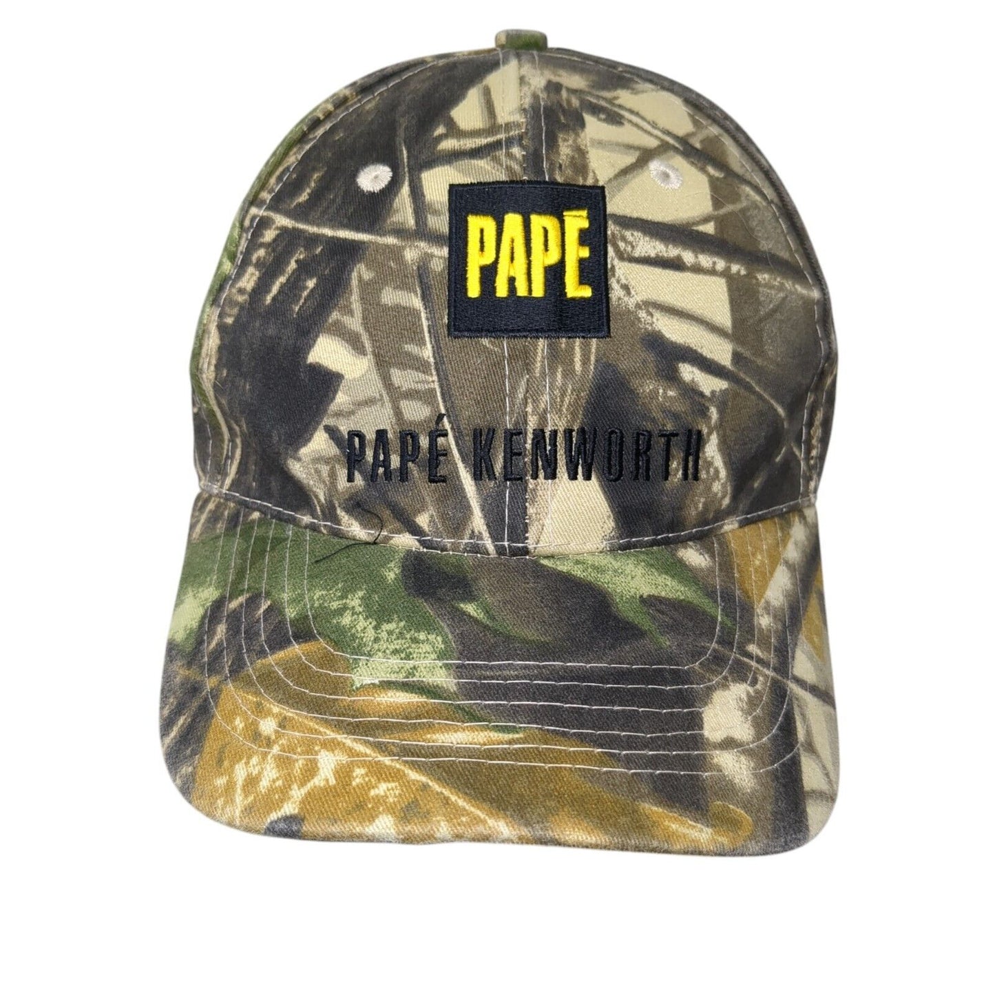 Pape Kenworth Strapback Hat Camo OSFA Adjustable Embroidered Hunting