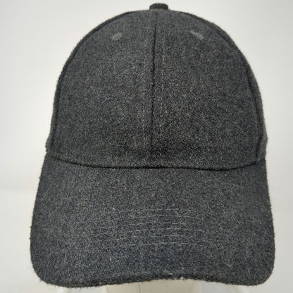 Forever 21 Baseball Cap Gray One Size Strapback Textured Plain Solid Blank Hat