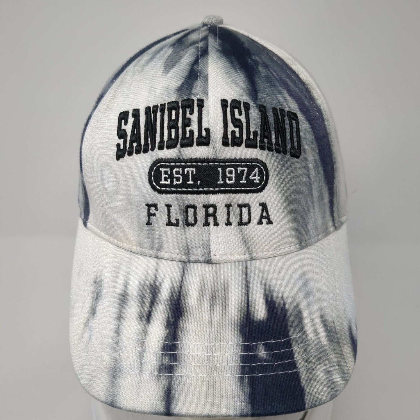Sanibel Island Florida Slideback Hat Multi One Size Tie Dye DK Caps