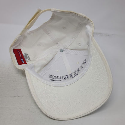 Minnesota Vikings NFL Reebok Hat White One Size Adjustable Strapback Cotton Logo