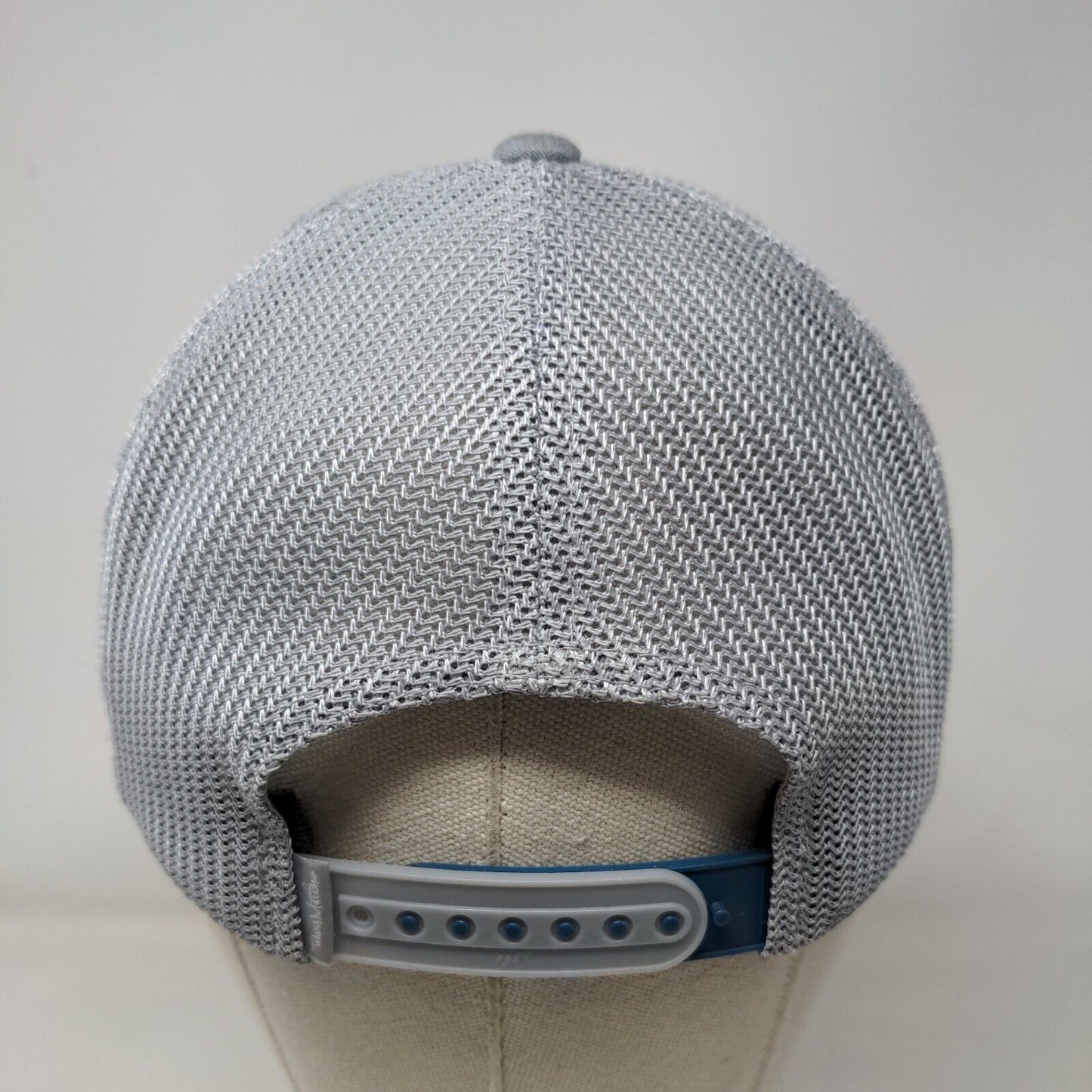 Travis Matthew California Est MMVII Snapback Trucker Hat Gray OS 110 Mesh Back