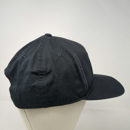 Nike Snapback Hat Black One Size Jordan Jumpman Patch 6 Panel Logo Athletic