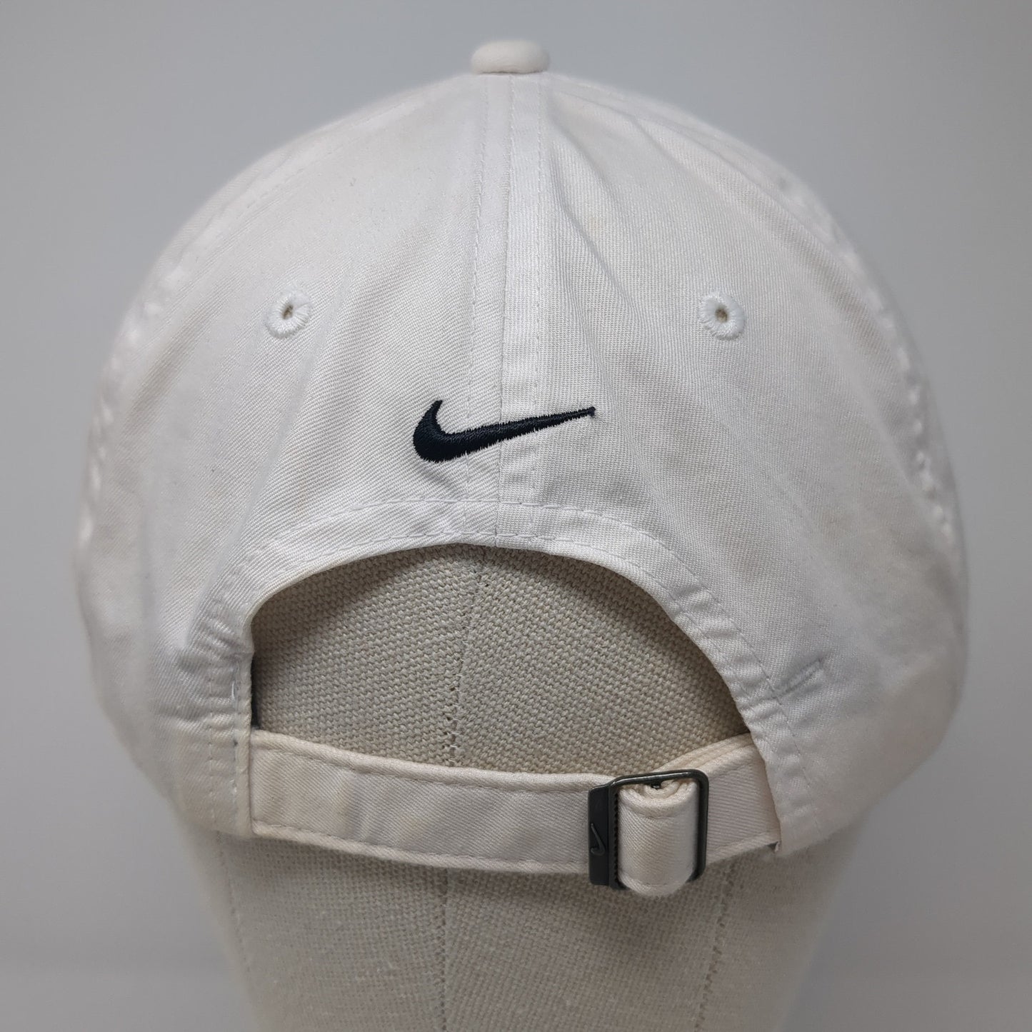 Jedunn Slideback Baseball Cap White One Size Adjustable Embroidered Nike Golf