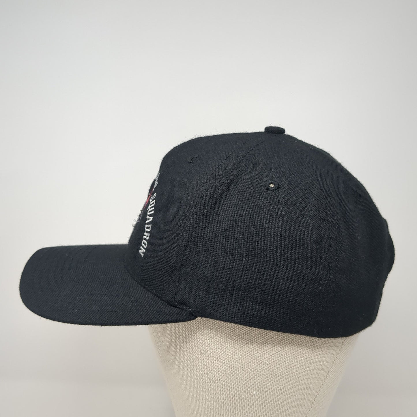 62d Communications Squadron Snapback Hat Black Large 6 Panel Richardson