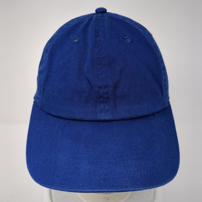 Gelante Slideback Hat Blue OS Adjustable Vented Holes 6 Panel Blank Cotton
