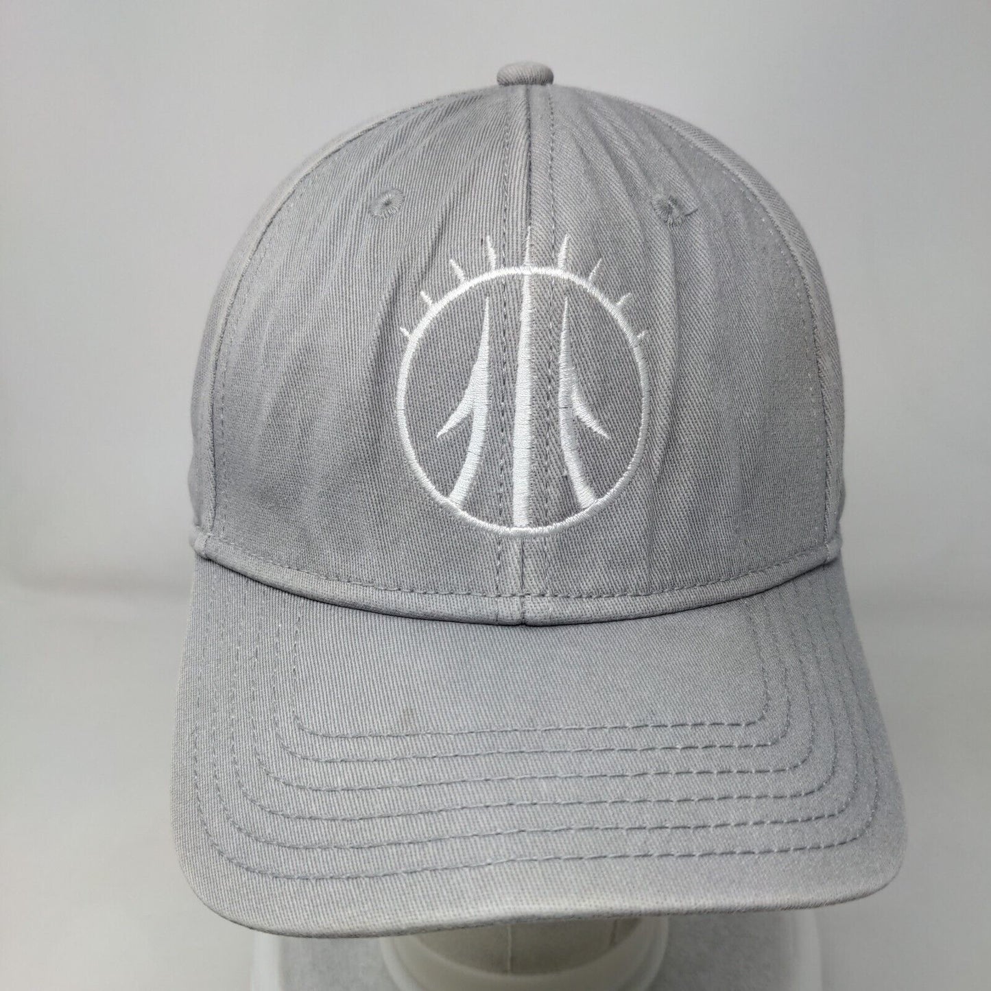 KVD Performance Headwear Fitted Hat Gray M/L Embroidered Flexfit
