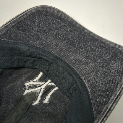 '47 MLB New York Yankees Baseball Cap Black OSFM Washed Cotton Adjustable Hat