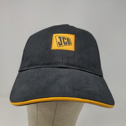 JCB Men's Slideback Hat Black Owners Club Member Embroidered Logo