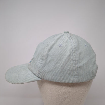 EXP x ICDC Dolphin Snapback Hat Green One Size Adjustable Corduroy