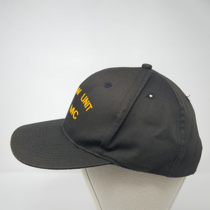 MIA/POW UNIT Hq MC Snapback Hat Black One Size Adjustable Solid Otto