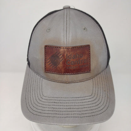 Idaho Central Credit Union Snapback Trucker Hat Gray OSFA Outdoor Cap