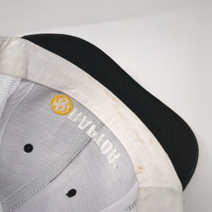 Raptor Snapback Mesh Back Trucker Hat Black One Size Embroidered 6 Panel