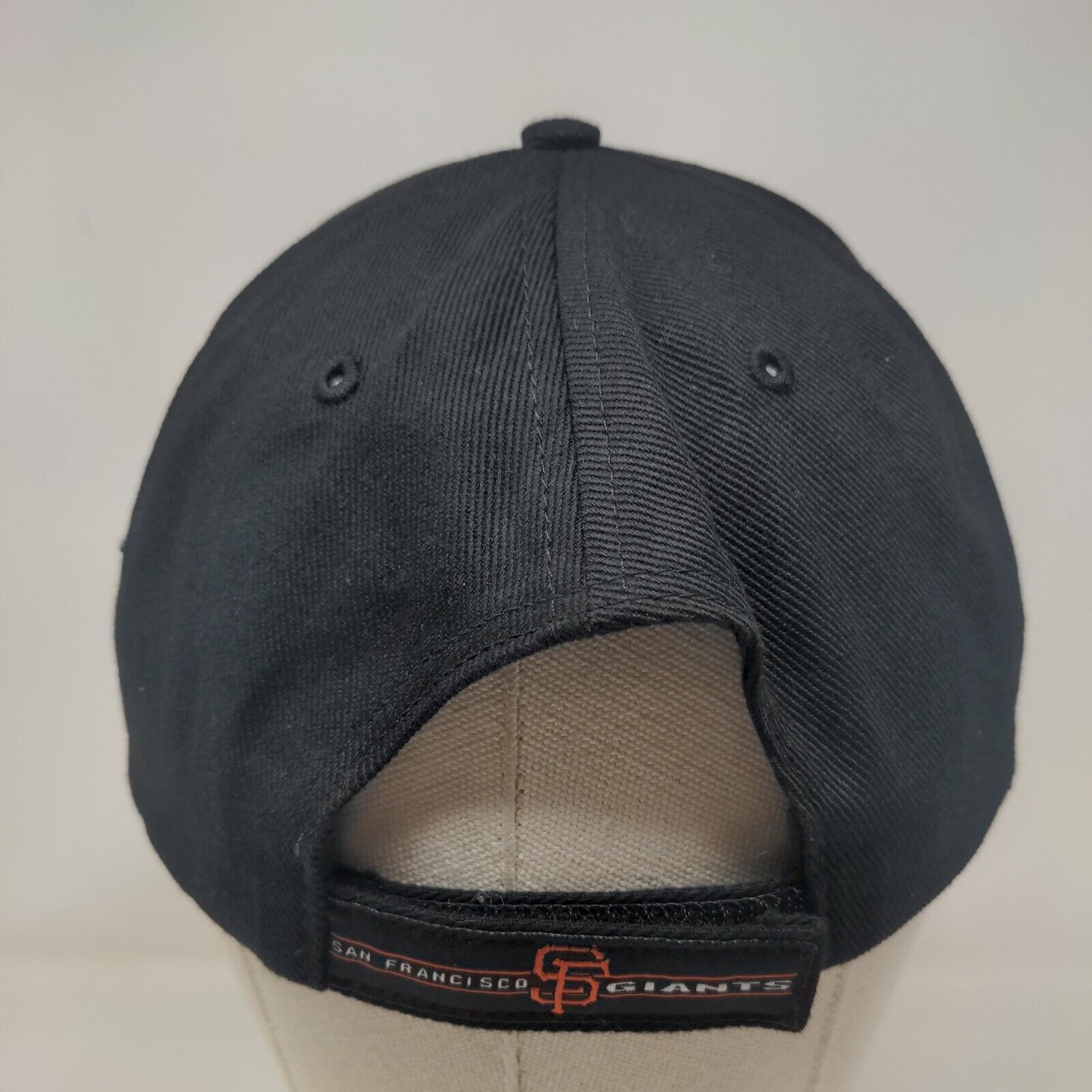 Twins Enterprise Men's Strapback Hat Black OSFA San Francisco Giants Embroidered