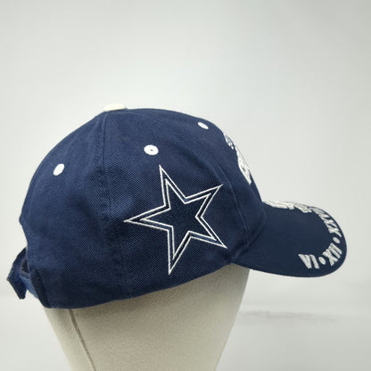 New Era NFL Dallas Cowboys Super Bowl Champions 5 Time Cap Blue OSFM Star Logo