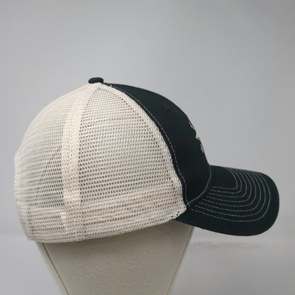 Buc-ee's Trucker Hat Black One Size Texas Star Embroidered Mesh Snapback Cap