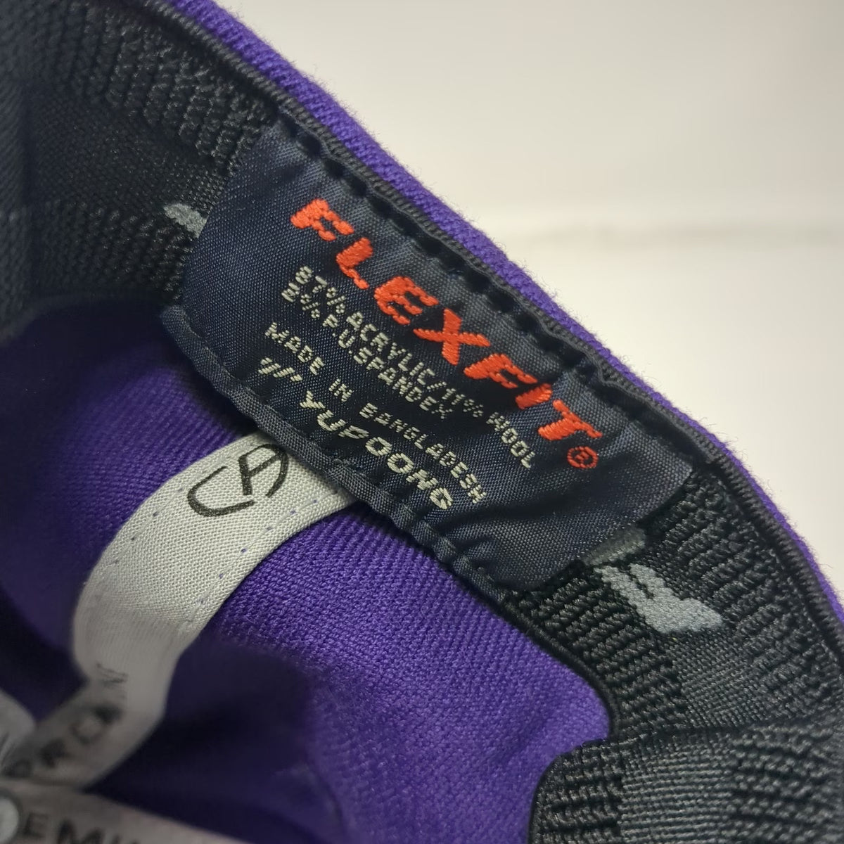 Cap America Baseball Cap Purple XL 4 The Fallen Purple Heart Flexfit Hat